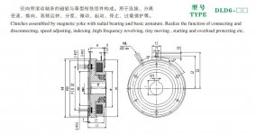 DLD6單片電磁離合器
